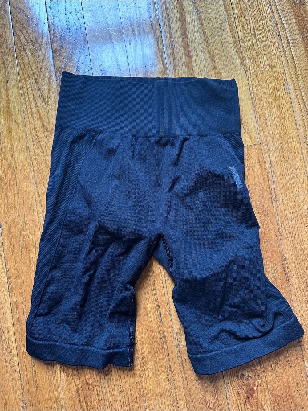 Gymshark High-Waist Black Active Shorts
